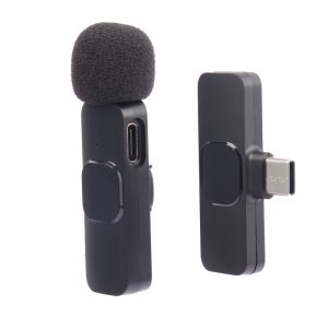 میکروفون یقه ای بی سیم K9 Type-C_6932deb74bc60.jpeg میکروفون یقه ای بی سیم K9 Type-C