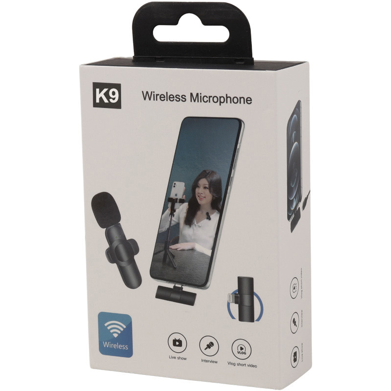 میکروفون یقه ای بی سیم K9 - Image 3
