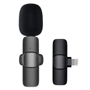 میکروفون یقه ای بی سیم Lightning Mini_69330ca35296d.jpeg میکروفون یقه ای بی سیم Lightning Mini