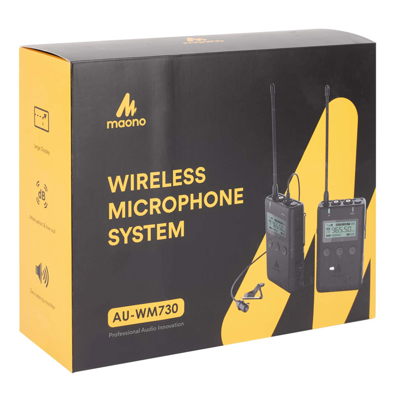 میکروفون یقه ای بی سیم Maono AU-WM730 - Image 3