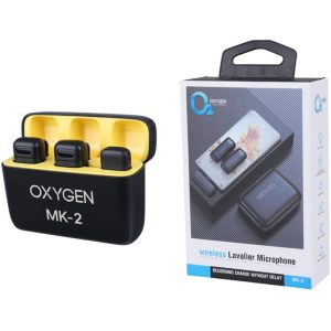 میکروفون یقه ای بی سیم Oxygen MK-2 + تبدیل Type-C To Lightning_692f3d93d7860.jpeg میکروفون یقه ای بی سیم Oxygen MK-2 + تبدیل Type-C To Lightning