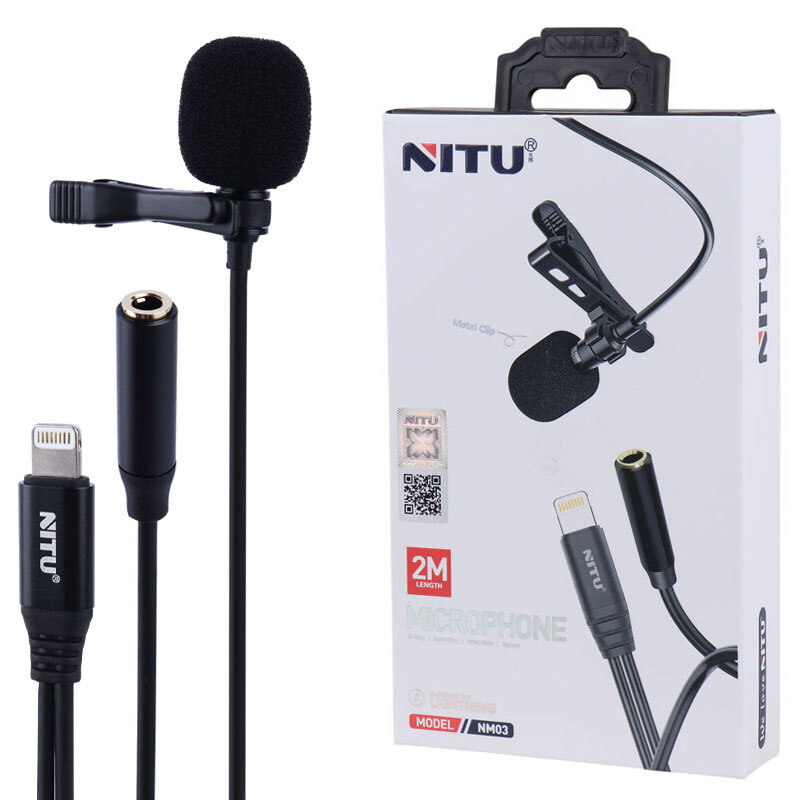 میکروفون یقه ای Nitu NM03