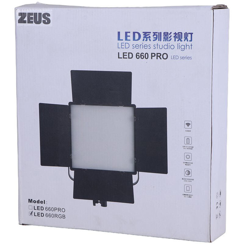 نور ثابت زئوس BK-660 RGB - Image 3