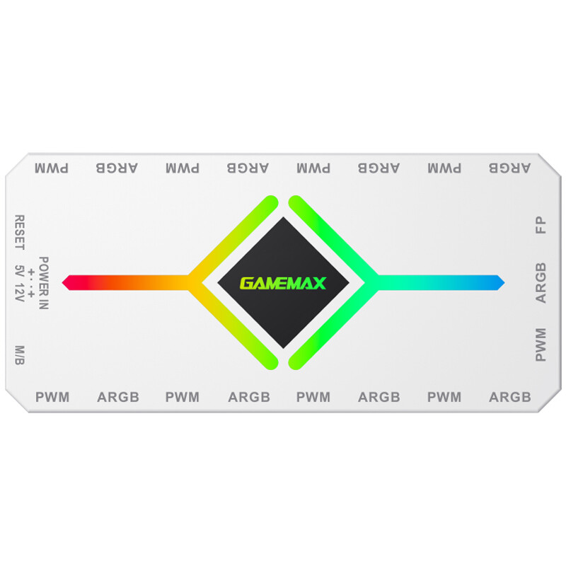 هاب فن و کنترلر نورپردازی گیم مکس GameMax V4.0 ARGB 18Port_692f76c3101ec.jpeg