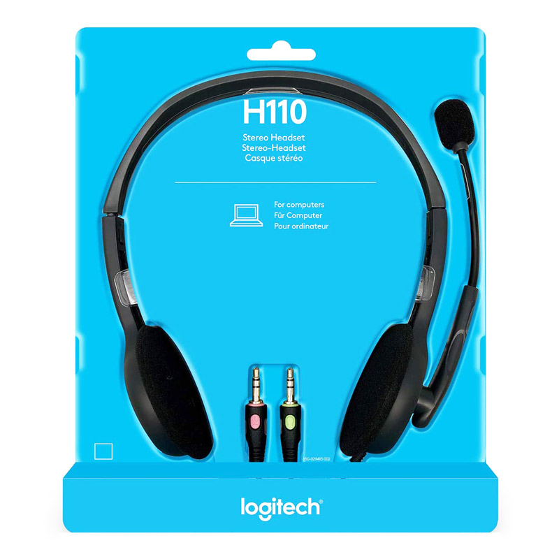 هدست سیم دار Logitech H110 - Image 3