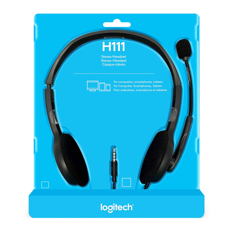 هدست سیم دار Logitech H111 - Image 3