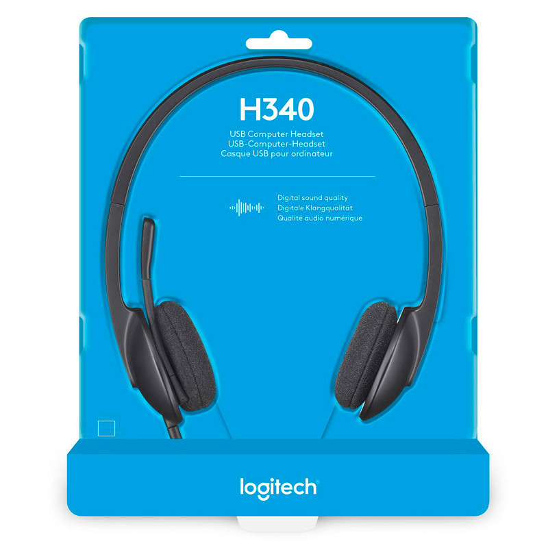 هدست سیم دار Logitech H340 - Image 3