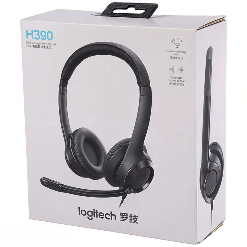 هدست سیم دار Logitech H390 - Image 3
