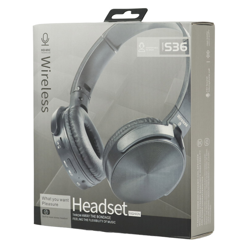 هدفون بلوتوثی رم خور S36 - Image 3