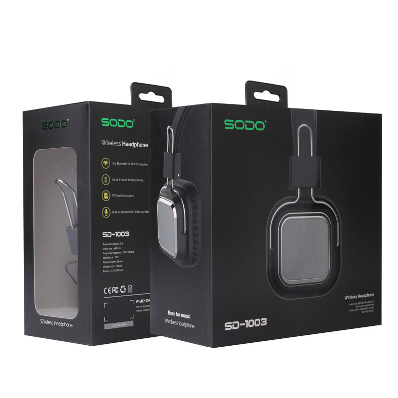 هدفون بلوتوثی رم خور SODO SD-1003 - Image 3