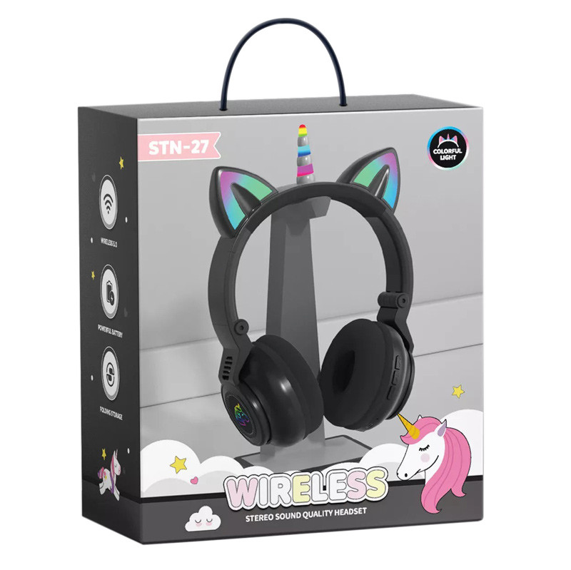 هدفون بلوتوثی رم خور Unicorn STN-27 - Image 3