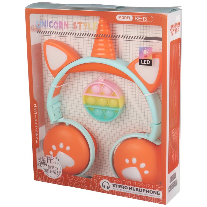 هدفون بلوتوثی رم خور Unicorn Style KE-13 - Image 3