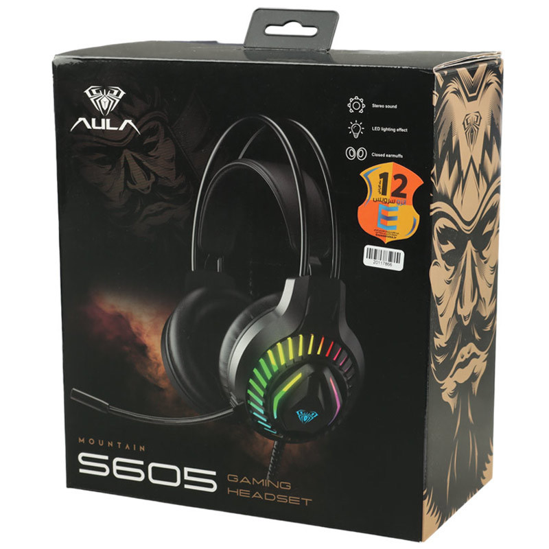 هدفون گیمینگ سیم دار Aula S605 - Image 3