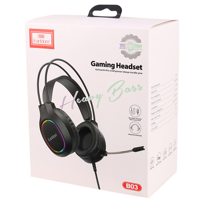 هدفون گیمینگ سیم دار Earldom ET-B03 - Image 3
