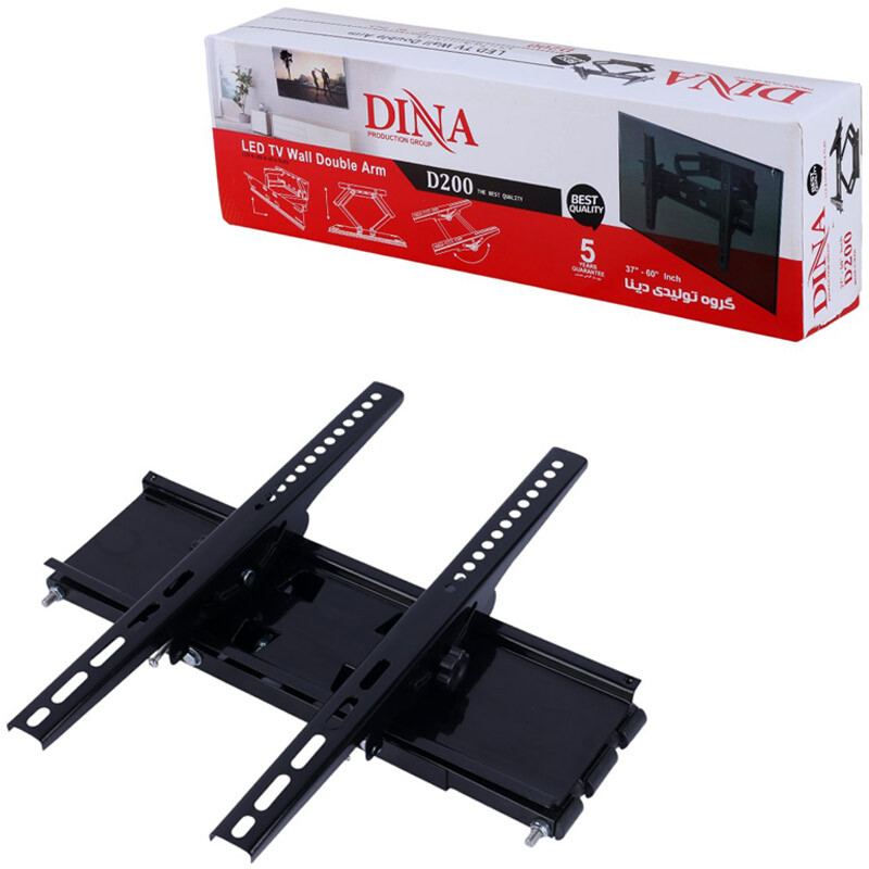 پایه دیواری متحرک تلویزیون 37 تا 60 اینچ Dina D200_6942767ae6384.jpeg