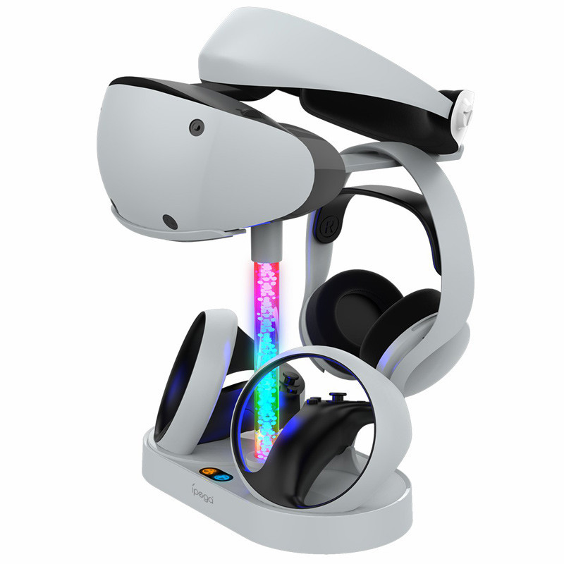 پایه نگهدارنده و شارژر دسته بازی آی پگا PG-P5V001 PS VR2_69410ba7939fd.jpeg