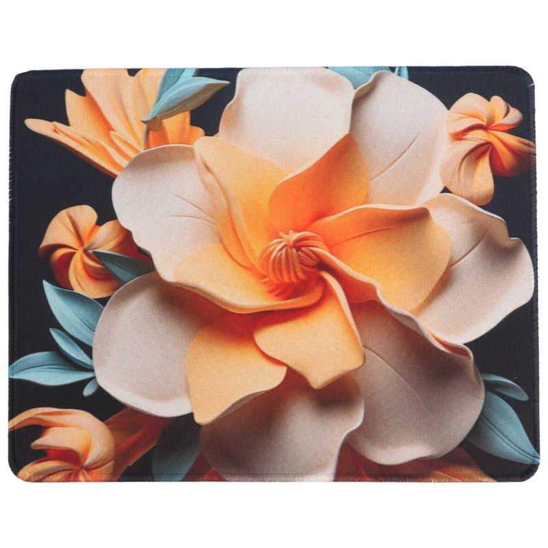 پد موس گیمینگ Logilily L-17 23*18cm طرح گل ارکیده_694032bf4bf9f.jpeg