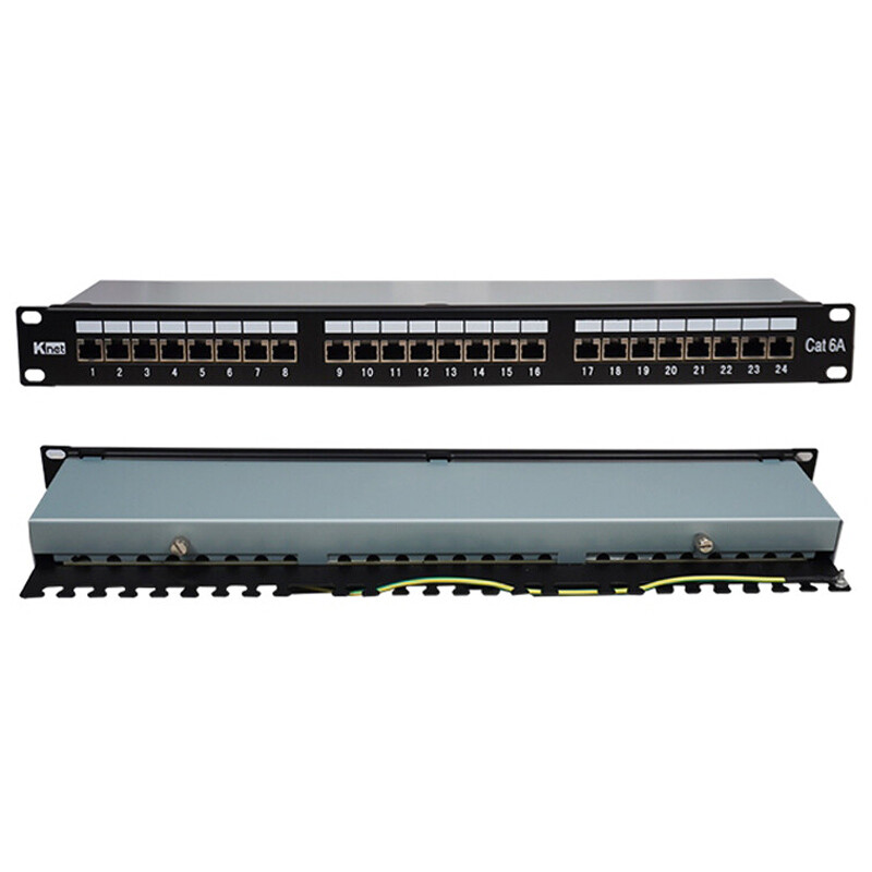 پچ پنل 24 پورت CAT6 STP کی نت K-N1122 تست فلوک_692f46da87329.jpeg