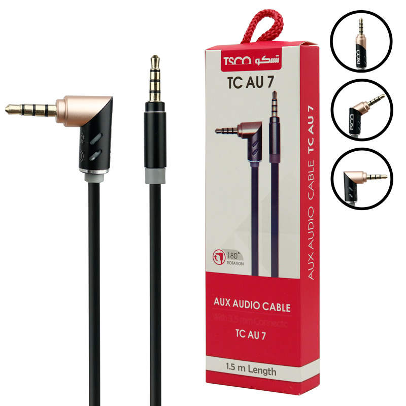 کابل AUX تسکو TC-AU7 طول 1.5 متر_692f3add0a02b.jpeg