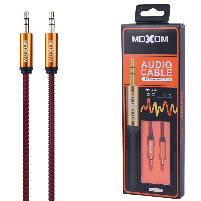 کابل AUX موکسوم AUX-08 طول 1 متر_6944568650088.jpeg