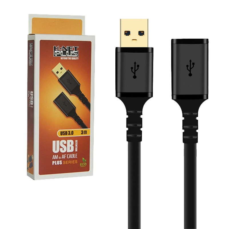 کابل افزایش طول USB3.0 کی نت پلاس KP-A36 طول 3 متر_692f56210a35f.jpeg