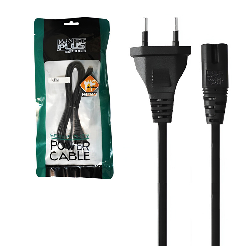کابل برق دوپین Knet Plus KP-A89 2Pin 1.5m_692f537f635c3.jpeg