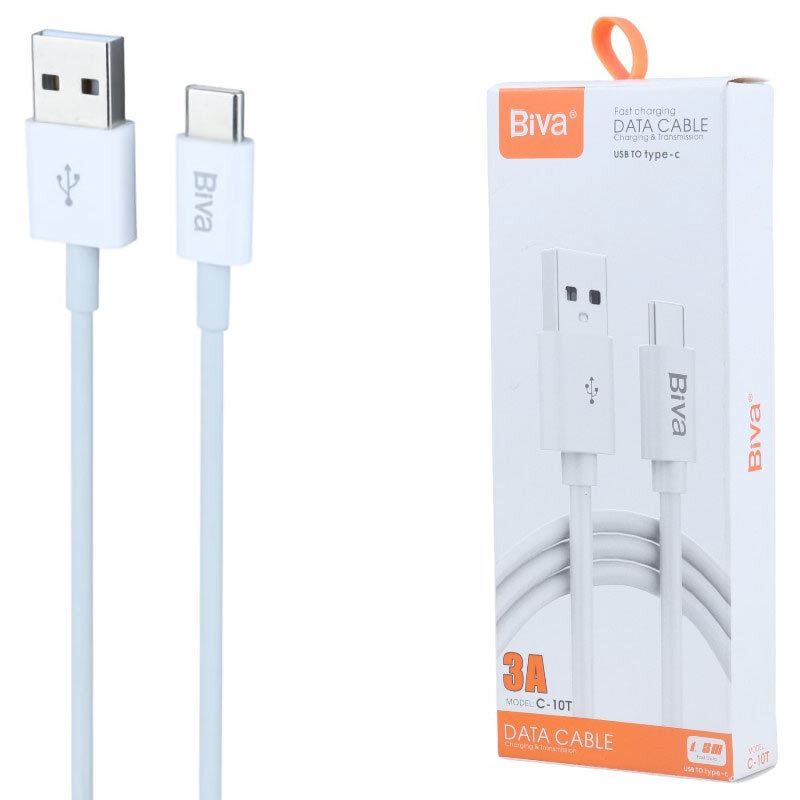 کابل تایپ سی فست شارژ 3 آمپر بیوا C-10T طول 1.2 متر_6942c32ed4823.jpeg