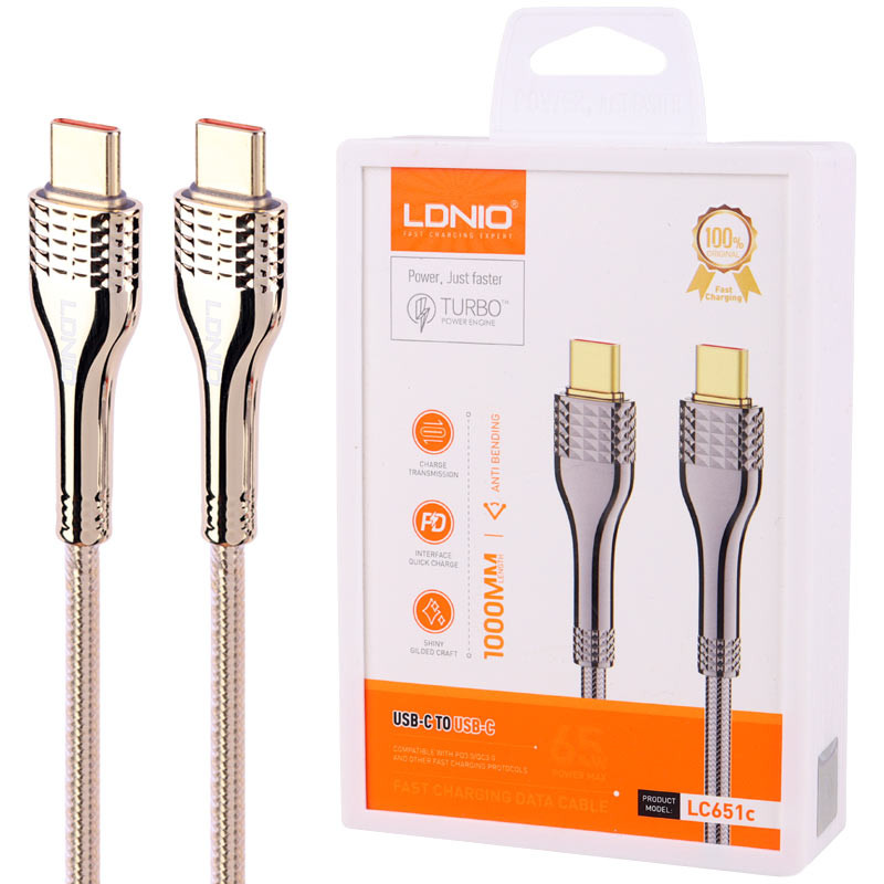 کابل تبدیل فست شارژ Ldnio LC651C Type-C to Type-C PD3.0 QC3.0 65W 1m_69429826e05d3.jpeg