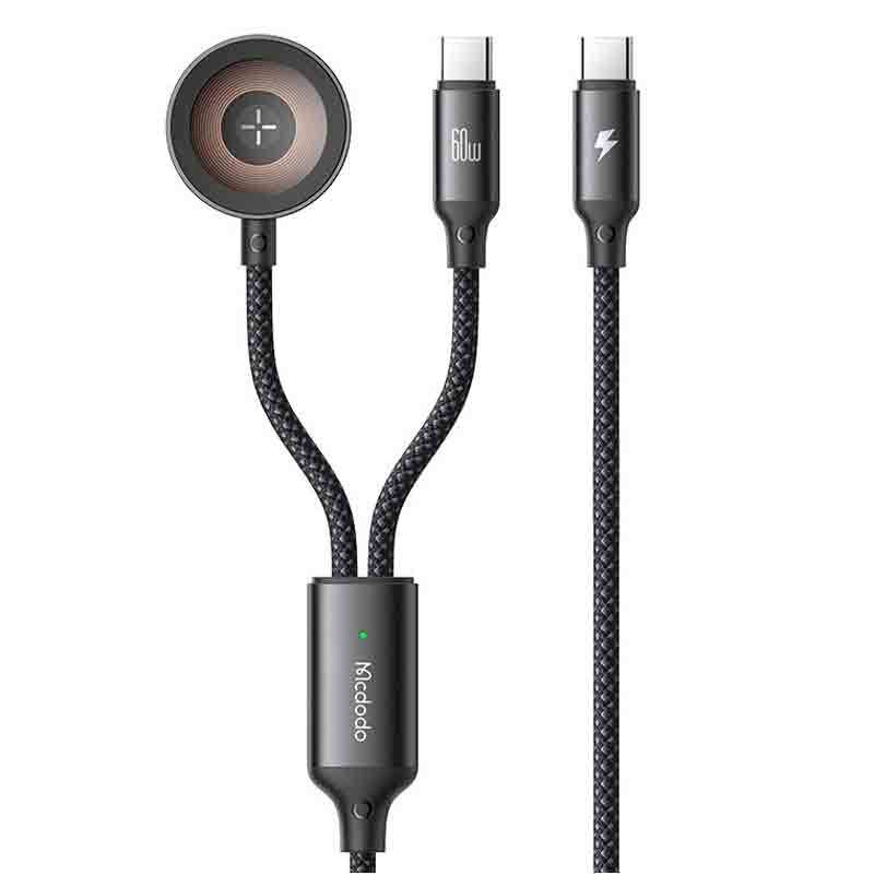 کابل دو سر تایپ سی و مغناطیسی شارژ Mcdodo CA-220 1.2m_6934afaaa5e7b.jpeg