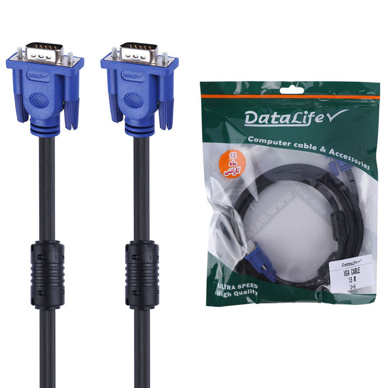 کابل VGA 3+6 دیتالایف DataLife طول 1.5 متر_69445c4d0af64.jpeg