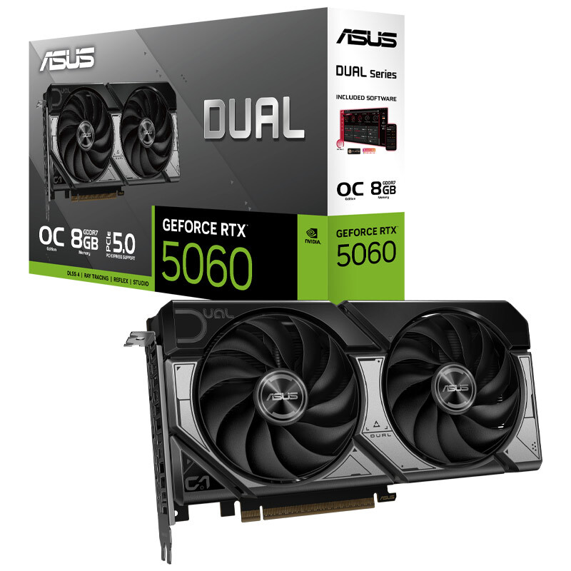 کارت گرافیک ASUS Dual GeForce RTX5060 OC Edition 8GB GDDR7 128Bit_692eb2df7f81a.jpeg