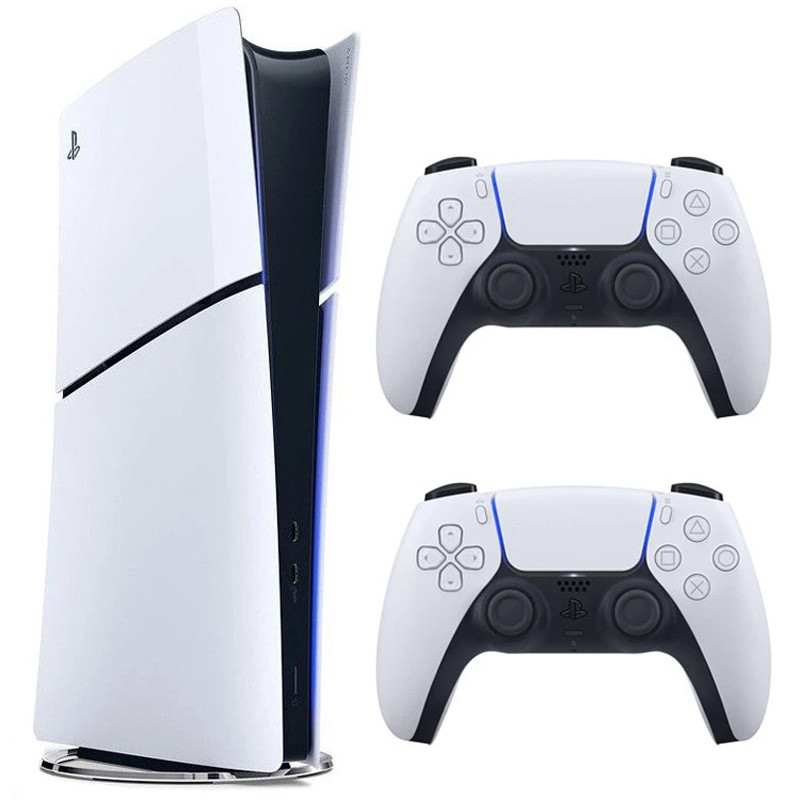 کنسول بازی سونی (Sony PlayStation 5 Slim Digital Edition 1TB SSD Single (V2000 + دسته اضافی سفید_694122b7c6cdf.jpeg