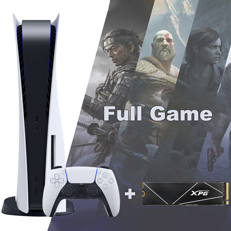 کنسول بازی سونی Sony PlayStation 5 Standard 825GB SSD (V1216) + حافظه XPG GAMMIX S70 BLADE 1TB Full Game_69412445e1cb5.jpeg
