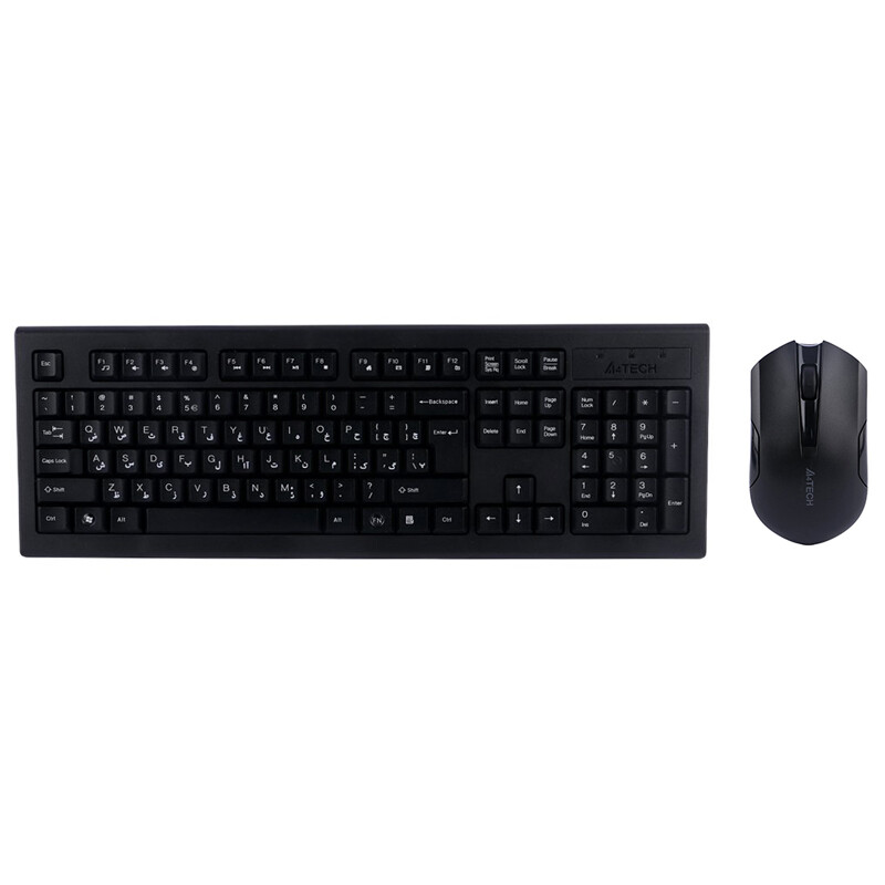 کیبورد و موس بی سیم ای فورتک 3000NS_692e033624b69.jpeg
