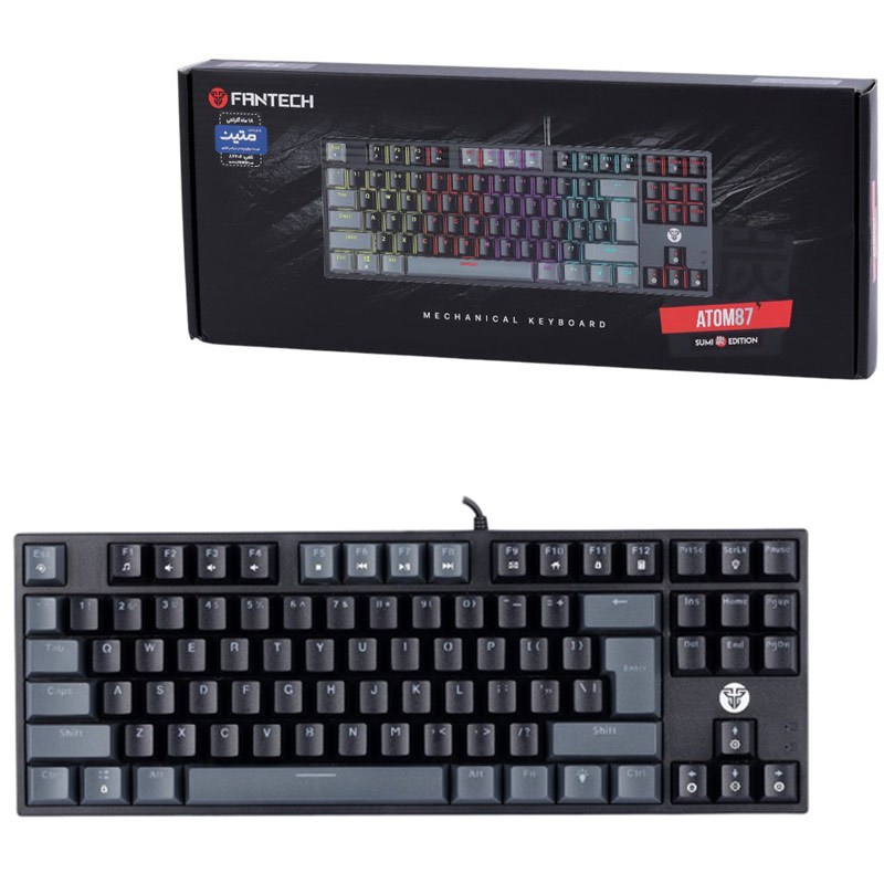 کیبورد گیمینگ فنتک ATOM87 MK876V2 Blue Switch_692e117bee3ec.jpeg