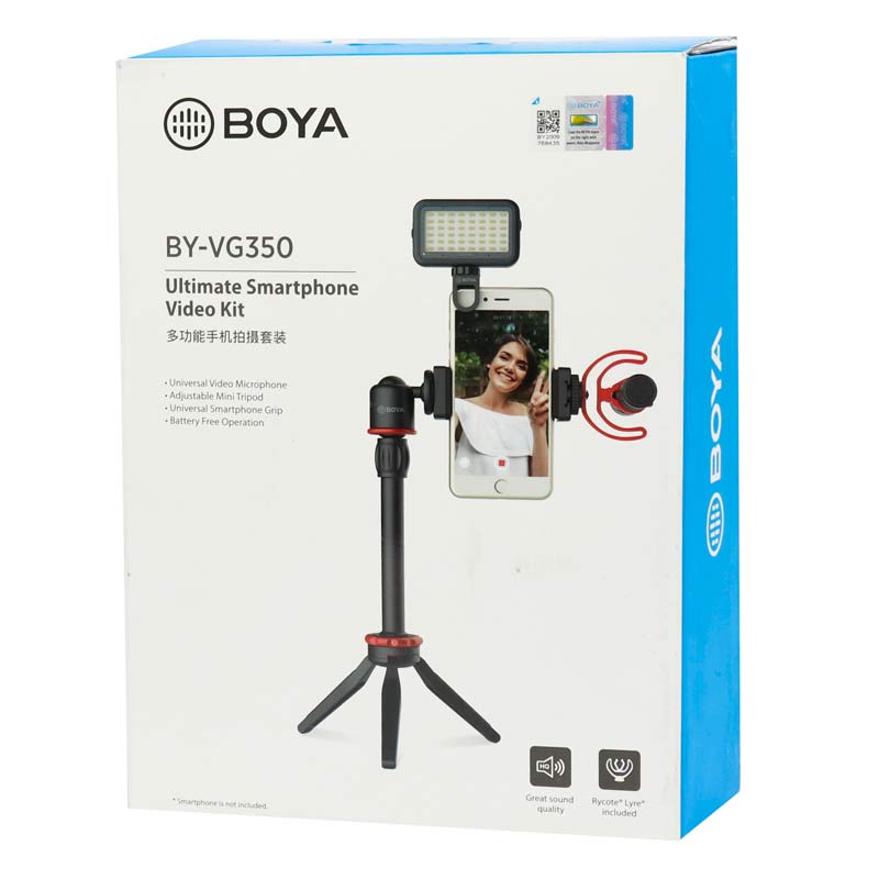کیت فیلم برداری و صدابرداری Boya BY-VG350 - Image 3