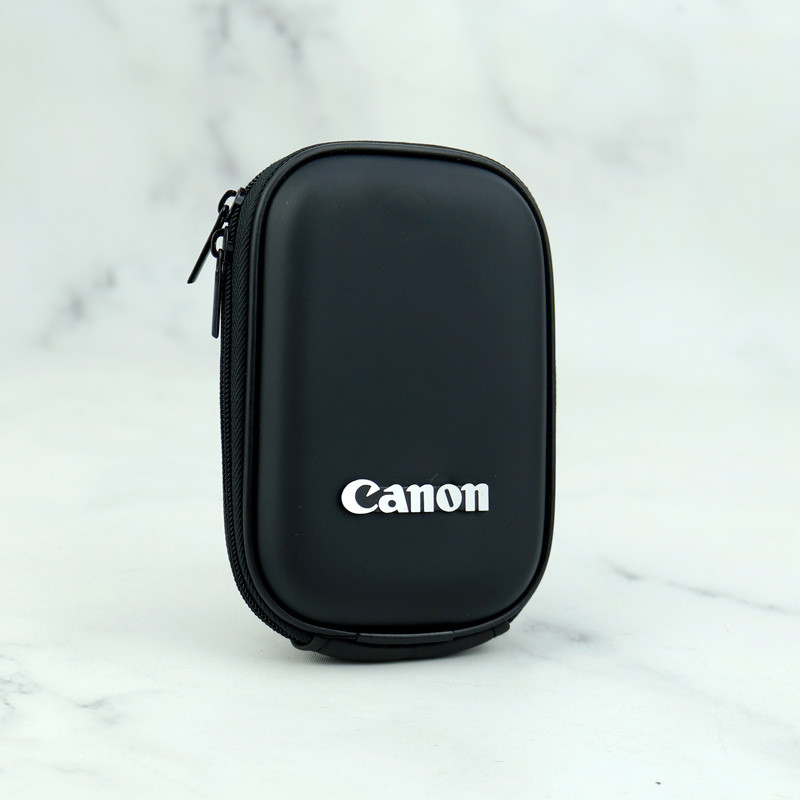 کیف چرمی Canon مشکی متوسط