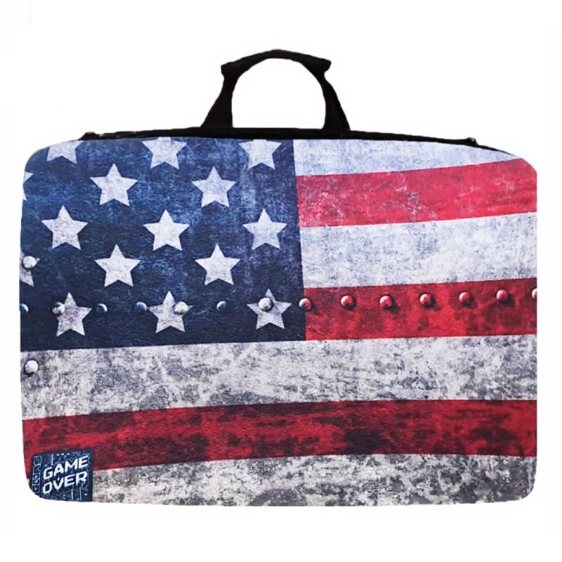 کیف کنسول بازی PS5 طرح American Flags_692e14cb8c775.jpeg