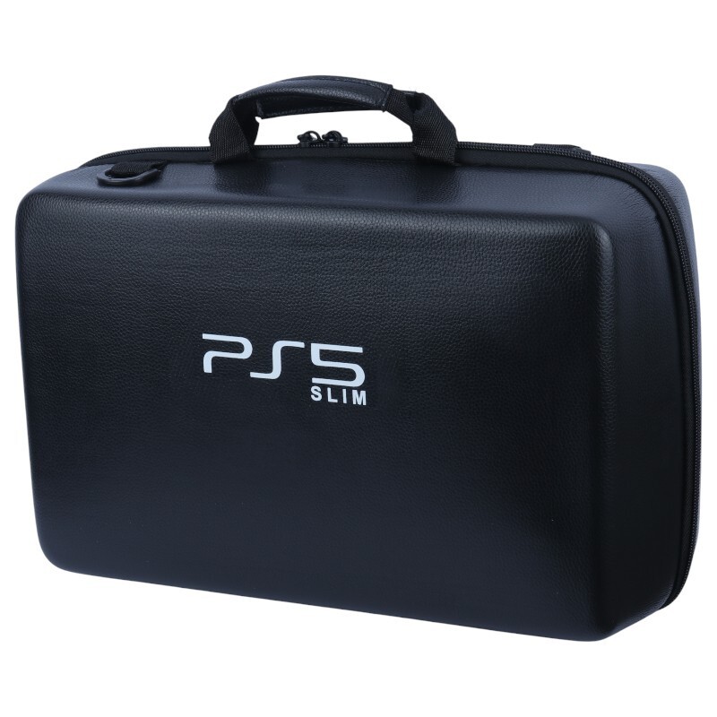 کیف کنسول بازی PS5 Slim چرمی مشکی_692e114fe63d7.jpeg